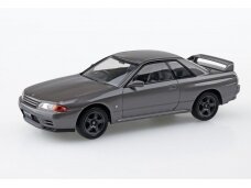 Aoshima - The Snap Kit Nissan R32 Skyline GT-R / Gun Gray Metallic, 1/32, 06353