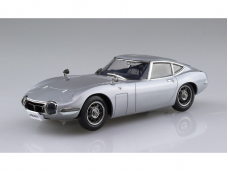 Aoshima - The Snap Kit Toyota 2000GT (Thunder Silver Metallic), 1/32, 05629