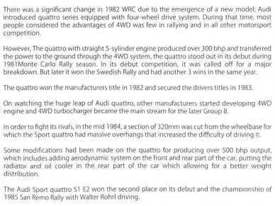Beemax - Audi Sport Quattro S1 E2 Monte Carlo Rally 1986 with PE, 1/24, B24017, E24017 22