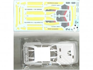 Beemax - Audi Sport Quattro S1 E2 Monte Carlo Rally 1986 with PE, 1/24, B24017, E24017 7