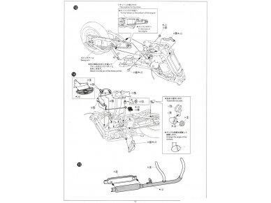 Aoshima - Honda Steed 400VSE w/Custom Parts, 1/12, 06268 23