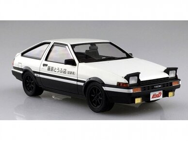 Aoshima - Initial D Takumi Fujiwara Toyota Sprinter Trueno AE86 Comic Version, 1/24, 05960 1