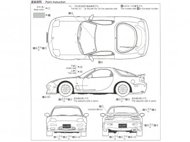 Aoshima - Mazda FD3S ɛ̃fini RX-7 '96, 1/24, 06127 7