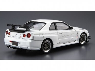 Aoshima - Nissan Mine's BNR34 Skyline GT-R '02, 1/24, 05986 2