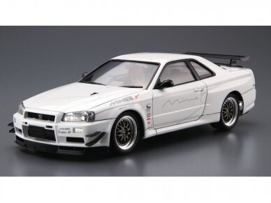 Aoshima - Nissan Mine's BNR34 Skyline GT-R '02, 1/24, 05986 1