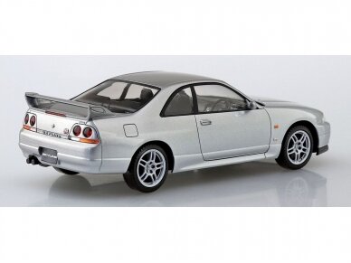 Aoshima - The Snap Kit Nissan R33 Skyline GT-R Sonic Silver, 1/32, 06457 1