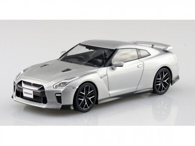 Aoshima - The Snap Kit Nissan R35 GT-R Ultimate Metal Silver, 1/32, 05641 1