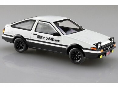 Aoshima - The Snap Kit Initial D Toyota AE86 Trueno Fujiwara Takumi Ver., 1/32, 06469 1