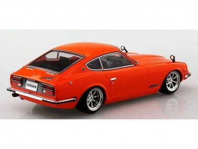 Aoshima - The Snap Kit Nissan S30 Fairlady Z Custom Wheel / Orange, 1/32, 06476 2