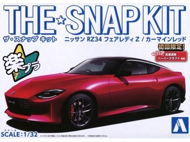 Aoshima - The Snap Kit Nissan RZ34 Fairlady Z / Carmine Red, 1/32, 06262