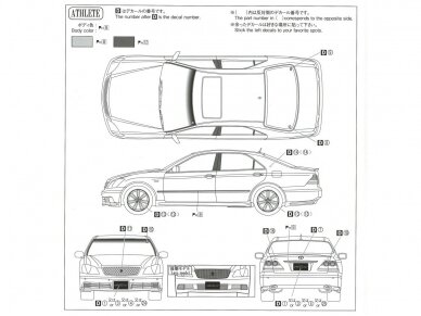 Aoshima - Toyota Crown GRS182 '03, 1/24, 05793 8