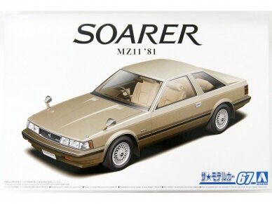 Aoshima - Toyota MZ11 Soarer 2800GT-EXTRA '81, 1/24, 05847