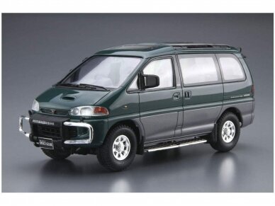 Aoshima - Mitsubishi PE8W Delica Space Gear '96, 1/24, 06140 1