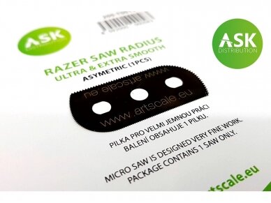 ASK - Razor Saw Radius - ultra & extra smooth asymmetric 100/65 teeth, 200-T0013