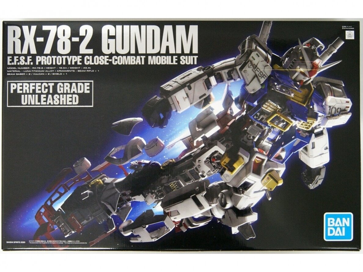 Bandai Pg Unleashed Rx 78 2 Gundam E F S F Prototype Close Combat Mobile Suit 1 60 Gunpla Sbornye Modeli Seo Nastrojki Magazina Modeliukai Lt