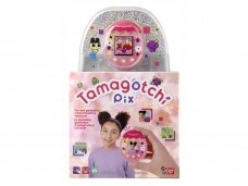 Bandai - Электронный питомец Tamagotchi Pix: Pink, 42901