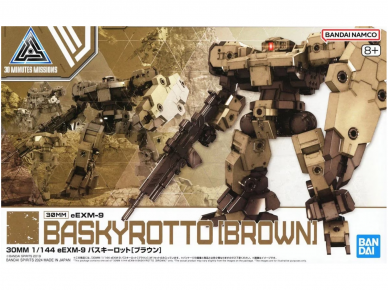 Bandai - 30MM eEXM-9 Baskyrotto (Brown), 1/144, 66379