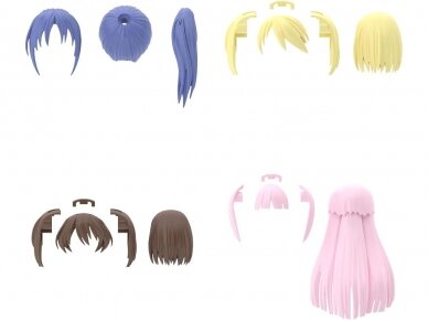 Bandai - 30MS OptionHair Style Parts Vol.6 All 4 Types, 64223 1