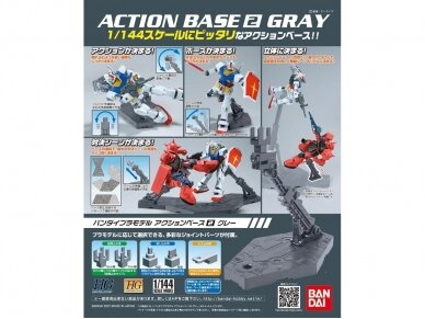 Bandai - Action Base 2 grey, 59578