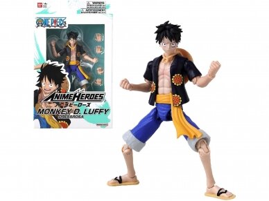 Bandai - Anime Heroes One Piece - Monkey D. Luffy Vers. Dressrosa, 37007