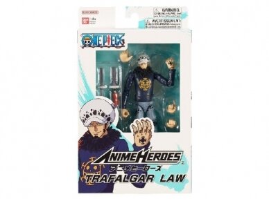 Bandai - Anime Heroes One Piece - Trafalgar Law, 36937