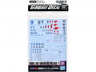 Bandai - Gundam Decal No.121 (HG) Mobile Suit Gundam AGE Series (1), 61985