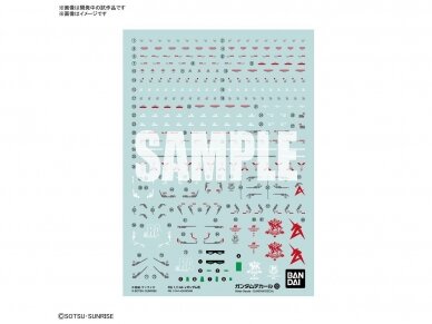 Bandai - Gundam Decal No.125 (RG) Nu Gundam, 61989 1