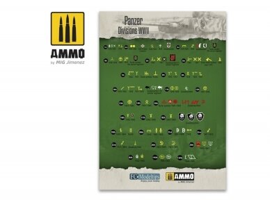 AMMO MIG - Panzer Divisions WWII Decals, 1/35, 8061 2