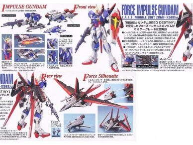 Bandai - MG Gundam Seed Force Impulse Gundam, 1/100, 63040 7