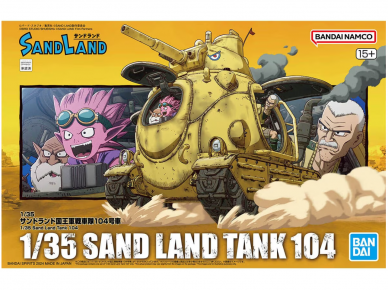 Bandai - Sand Land Tank 104, 1/35, 66272