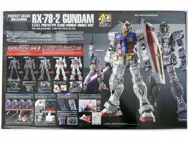 Bandai Pg Unleashed Rx 78 2 Gundam E F S F Prototype Close Combat Mobile Suit 1 60 Plastic Models Plastic Model Kits Eshop Modeliukai Lt