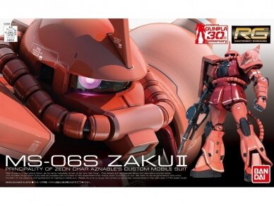 Bandai - RG MS-06S Zaku II, 1/144, 61595