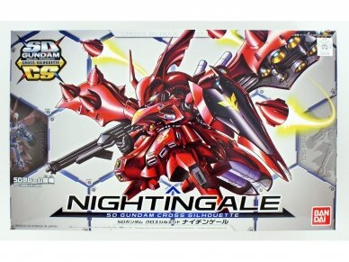 Bandai - SD Gundam Cross Silhouette Nightingale, 60681