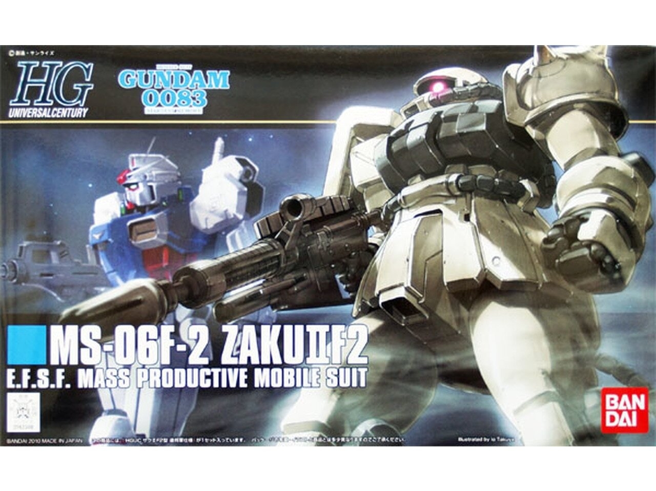 Bandai Hg Ms 06f 2 Zaku Ii Type F2 1 144 Gunpla Plastic Models Plastic Model Kits Eshop Modeliukai Lt