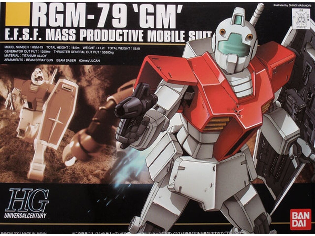 Bandai Hguc Gundam Rgm 79 Gm 1 144 Gunpla Modeli Iz Plastika Sbornye Modeli Seo Nastrojki Magazina Modeliukai Lt