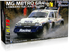 Belkits - MG Metro 6R4 1986 McRae Jimmy RAC, 1/24, BEL016