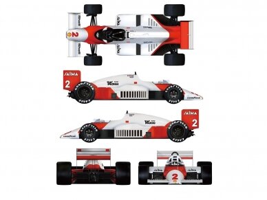 Beemax - McLaren MP4/2B 1985 Monaco GP, 1/20, B20001 11