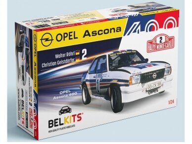 Belkits - Opel Ascona 400 Rally Monte Carlo 1982, 1/24, BEL020