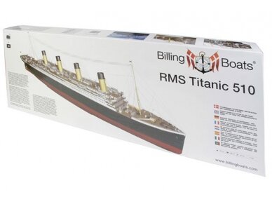 Billing Boats - RMS Titanic Complete - Wooden hull, Scale: 1/144, BB510 |  Wooden models | Plastic Model Kits | Eshop 