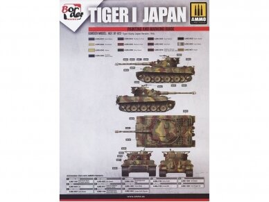 Border Model - Imperial Japanese Army Tiger I w/ Resin commander figure, 1/35, BT-023 11