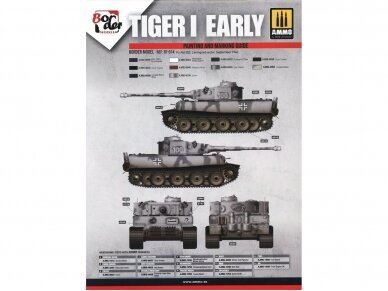 Border Model - Tiger I Initial Production s.Pz.Abt.502 Leningrad Region 1942/43 Winter, 1/35, BT-014 14