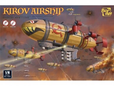 Border Model - Kirov Airship, red alert 2, 1/N, BC-004