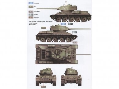 Border Model - T-34/85, Composite Turret, 112 Plant w/5 Resin Figures, Metal Gun Barrel, Workable Tracks, 1/35, BT-027 10