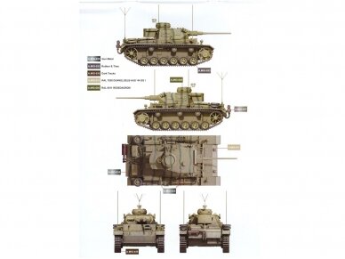 Border Model - Pz.Bef.Wg.III Ausf.K 2in1 w/Schürzen, 1/35, BT-048 22