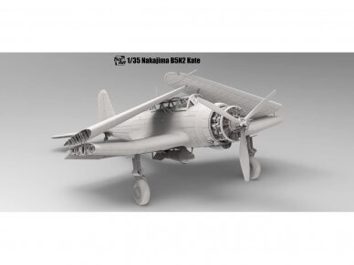 Border Model - Nakajima B5N2 Type 97 Carrier Attack Bomber "Kate" w/ Full interior, 1/35, BF-005 4