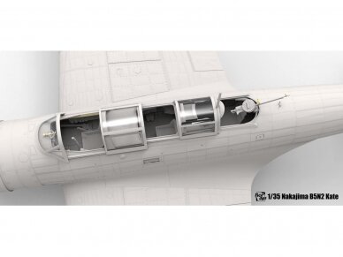 Border Model - Nakajima B5N2 Type 97 Carrier Attack Bomber "Kate" w/ Full interior, 1/35, BF-005 9