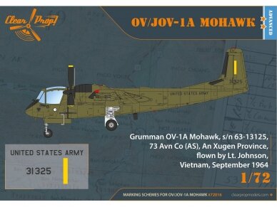 Clear Prop! - Grumman OV-1A/JOV-1A Mohawk, 1/72, CP72016 12