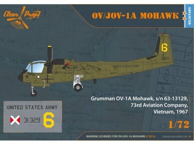 Clear Prop! - Grumman OV-1A/JOV-1A Mohawk, 1/72, CP72016 14