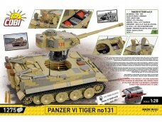 COBI - Konstruktorius Panzer VI Tiger no131, 1/28, 2588