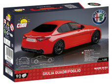 COBI - Konstruktorius Alfa Romeo Giulia Quadrifoglio, 1/35, 24604